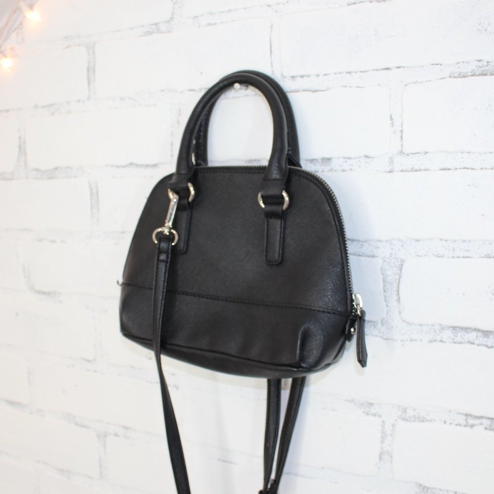 Kelly and Katie Black Crossbody Purse with handles